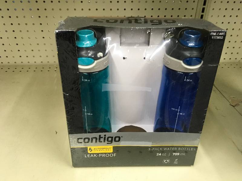 Contigo 2PK Water Bottles, Retail $14.99