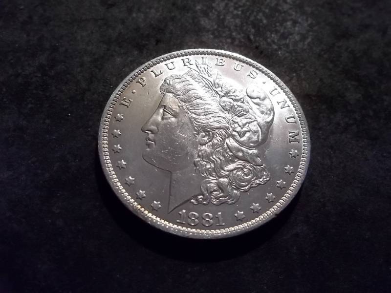 1881 S Morgan Silver Dollar