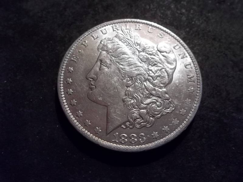 1883 O Morgan Silver Dollar