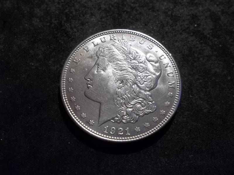 1921 D Morgan Silver Dollar