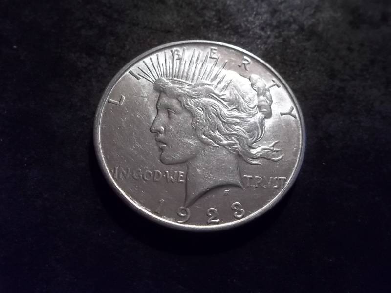 1923 D Peace Silver Dollar