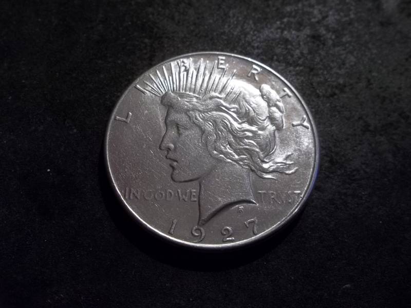 1927 S Peace Silver Dollar