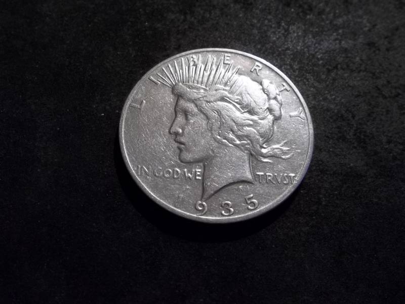1935 S Peace Silver Dollar