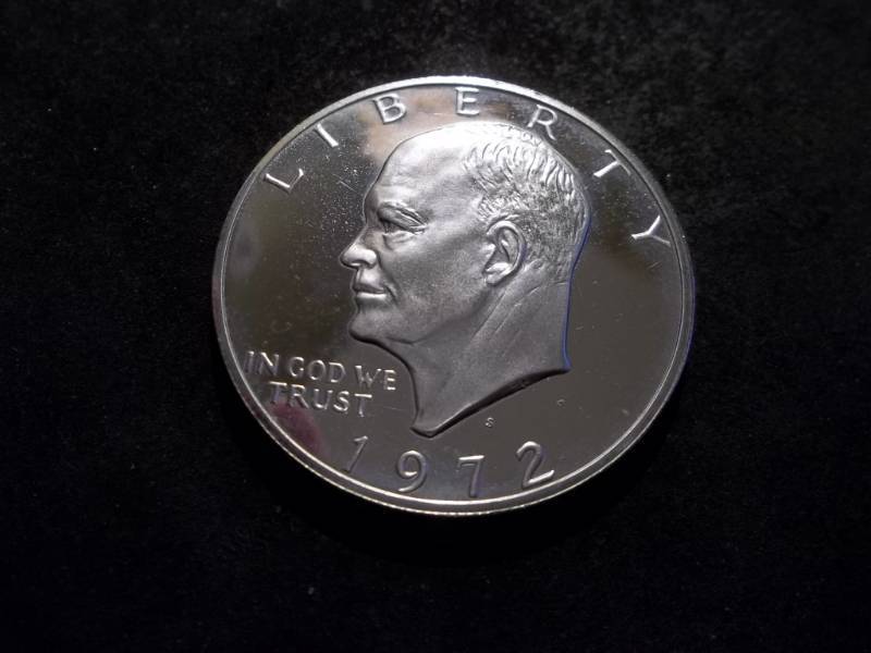 1972 S Ike Silver Proof Dollar