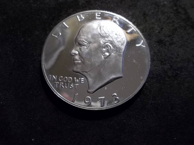 1973 S Ike Silver Proof Dollar