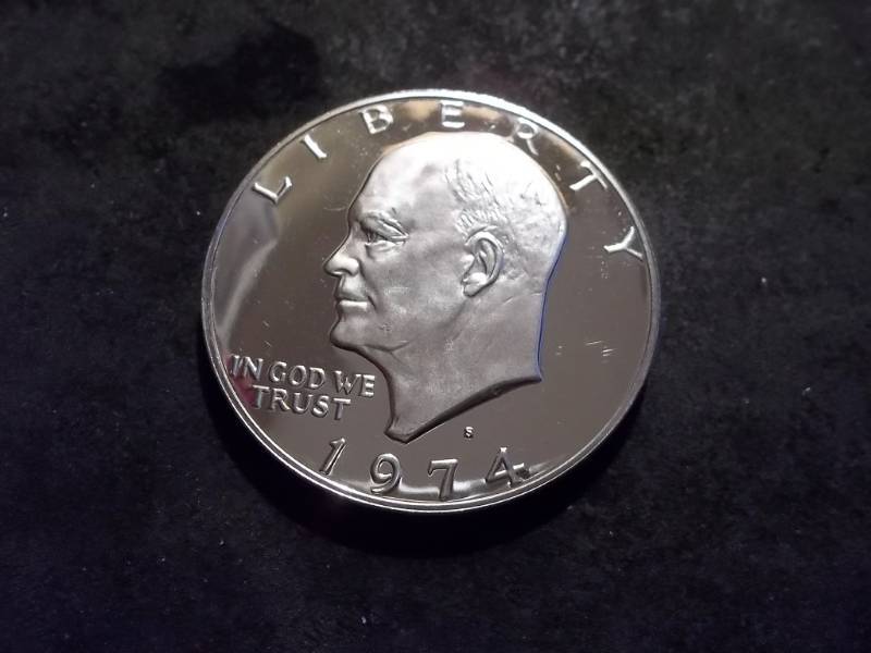 1974 S Ike Silver Proof Dollar