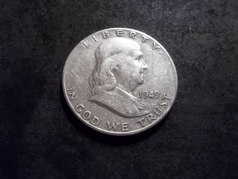1949 S Franklin Half Dollar