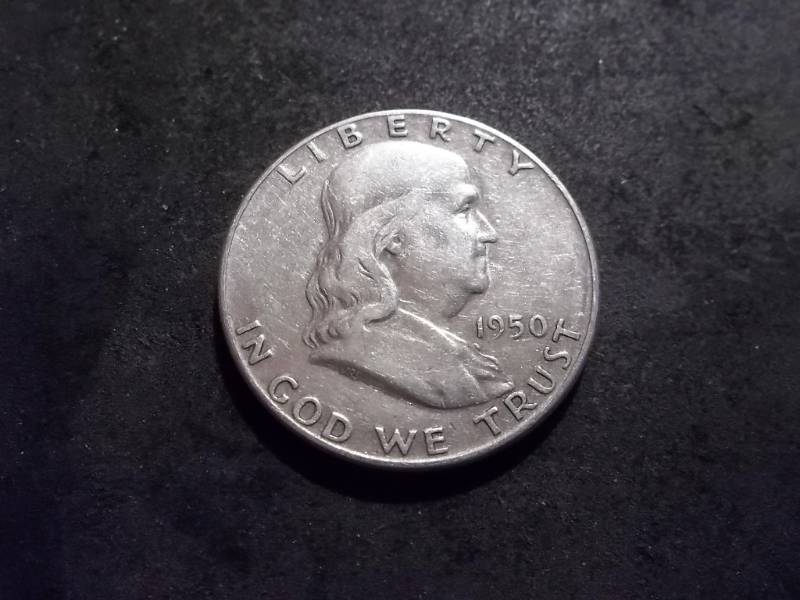 1950 Franklin Half Dollar