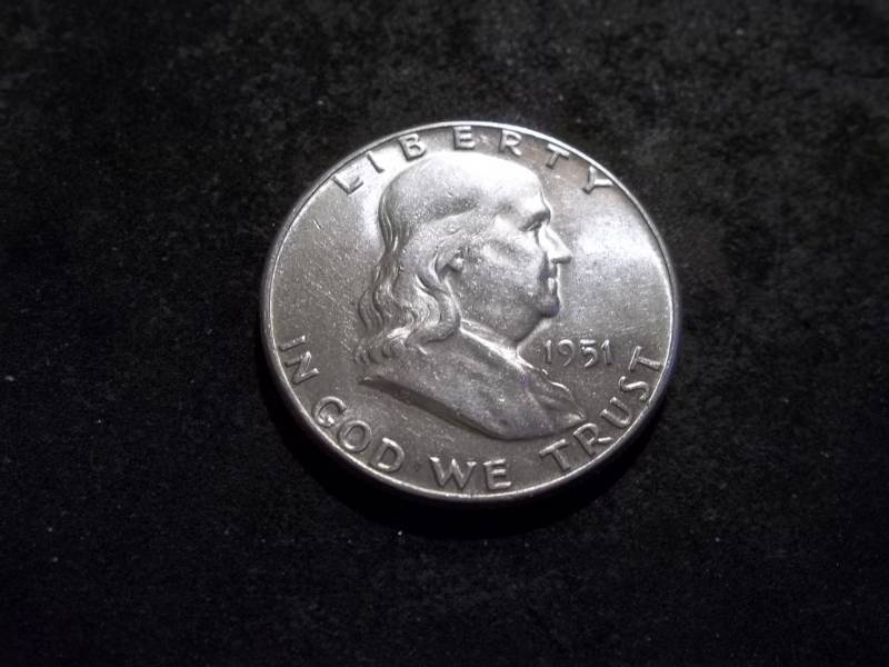 1951  Franklin Half Dollar