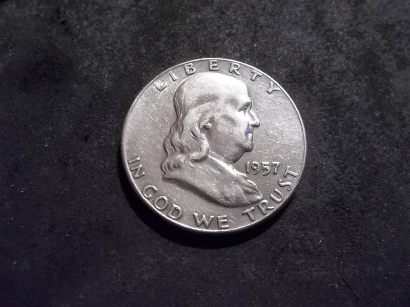 1957  Franklin Half Dollar