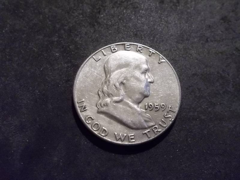 1959 Franklin Half Dollar