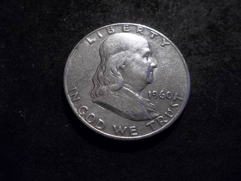 1960 D  Franklin Half Dollar