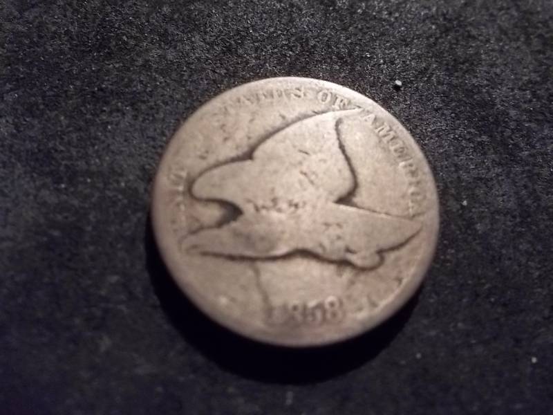 1858 Flying Eagle Cent Small Letters