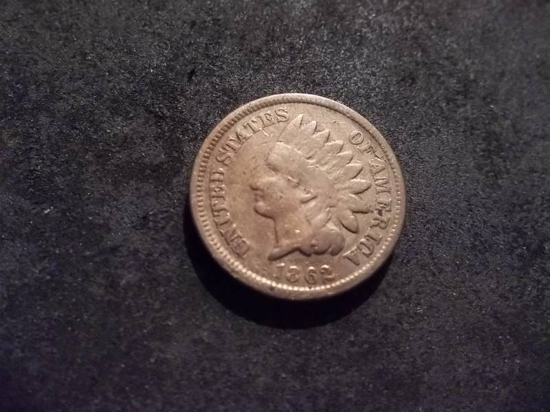 1862 Indian Head Cent
