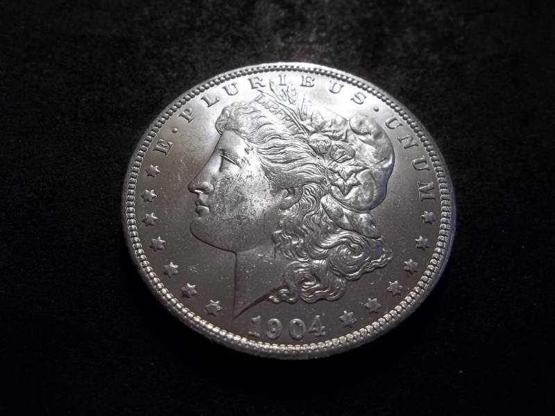 1904 O Morgan Silver Dollar