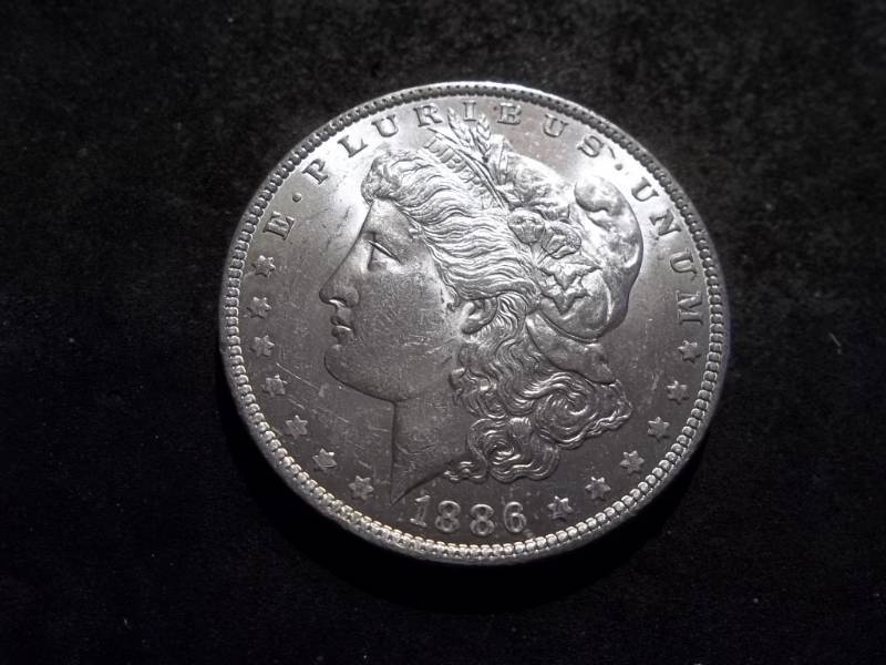 1886 Morgan Silver Dollar