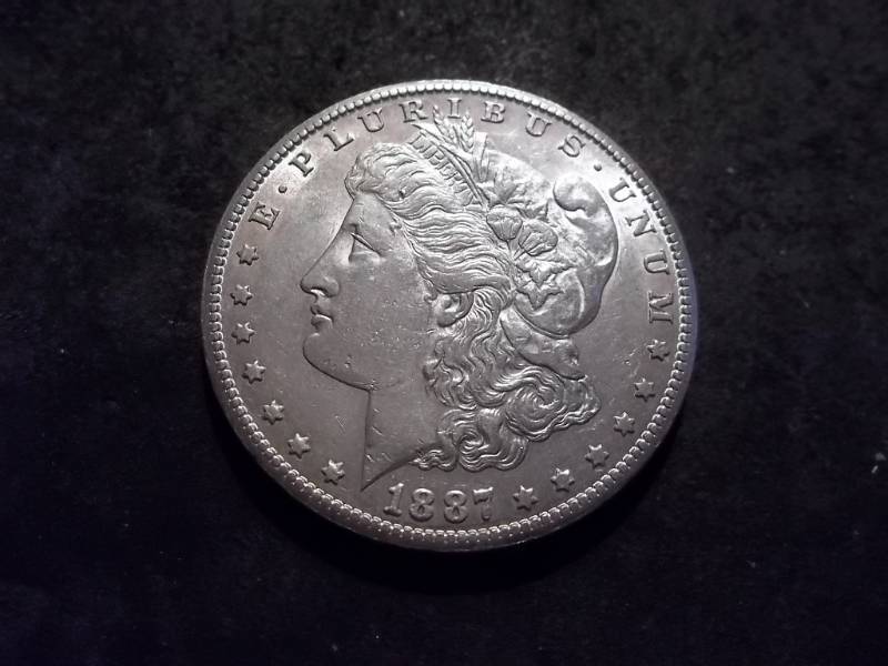 1887 S Morgan Silver Dollar