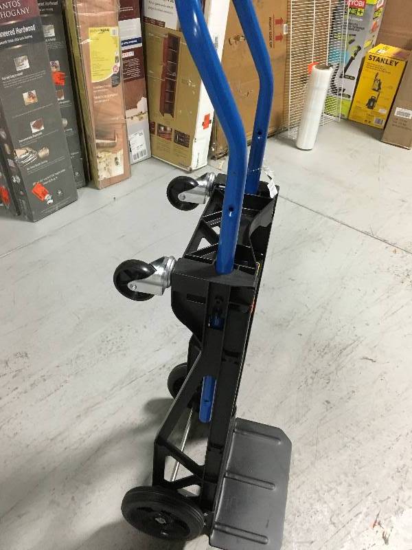 lot 5 image: Harper 400 lb. Capacity Lightweight 2-in-1 Convertible Hand Truck in very good condition