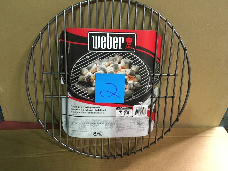 Weber Replacement Charcoal Grate for 22-12 in. One-Touch, Master Touch, Bar-B-Kettle, & Performer Charcoal Grill not used