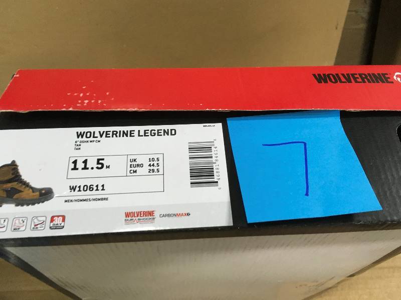 MENS LEGEND DURASHOCKS CARBONMAX� SAFETY TOE 6 BOOT SIZE 11.5 M not used