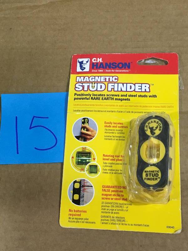 C.H. Hanson Magnetic Stud Finder not used