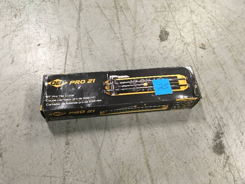 QEP 21 in. Manual Pro Tile Cutter USED in working condition