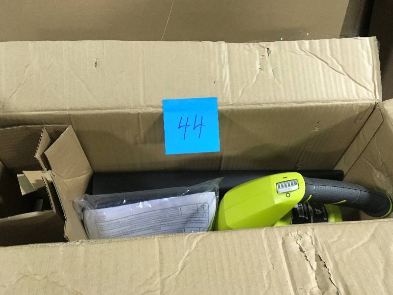 RYOBI ONE 150 MPH 200 CFM 18-Volt Lithium-Ion Hybrid Leaf BlowerSweeper - Battery and Charger Not Included in like new condition