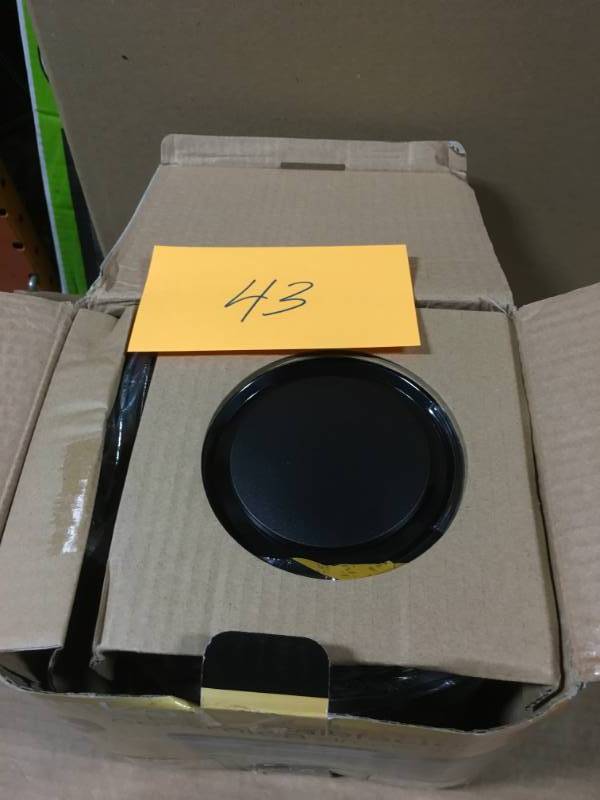 lot 43 image: Lasko 1,500-Watt Simple Touch Ceramic Heater open box in like new condition