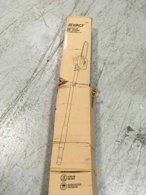 lot 71 image: EGO 10 in. Pole Saw Attachment for EGO Power Head System open box in like new condition