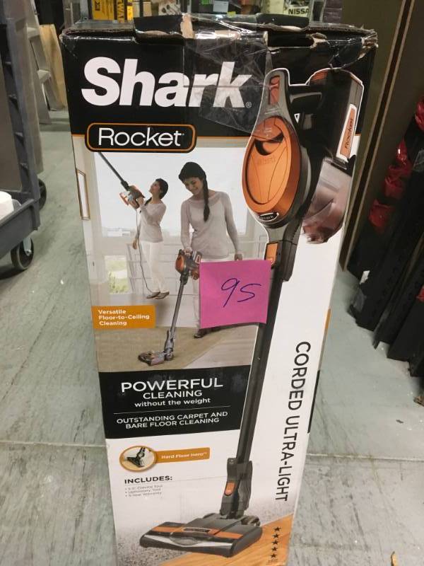 lot 95 image: Shark Rocket Ultra-Light Upright Vacuum Cleaner in very good condition