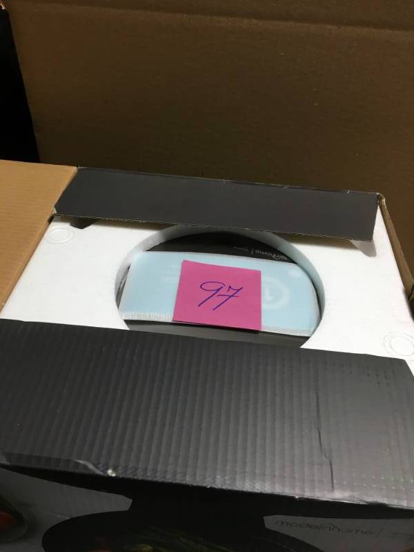 lot 97 image: modernhome Cyclone Rotating Digital Air Fryer (7 Qt.1350-Watt) in like new condition