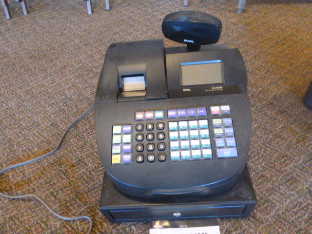 lot 100 image: Royal Alpha 1000ML Cash Register