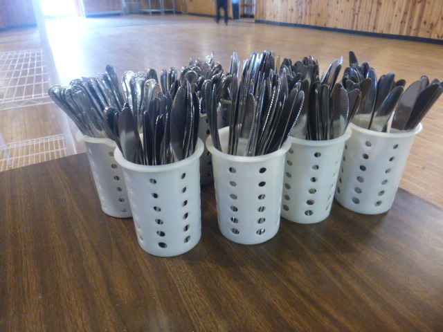 lot 21 image: Stainless Knives