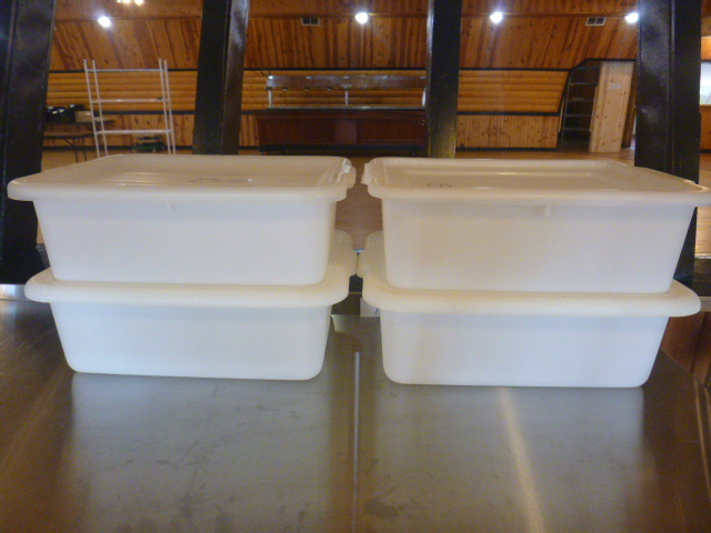 lot 57 image: 4 Produce Bins with Lids