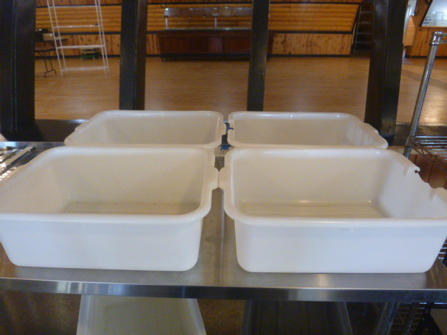 lot 61 image: 4 Plastic Bins