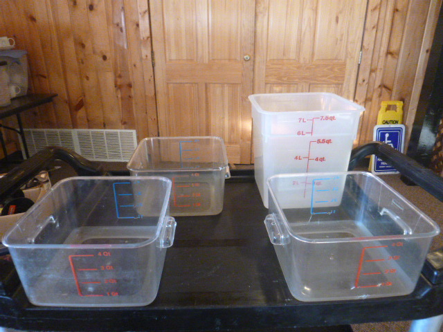 lot 72 image: Measuring Pails