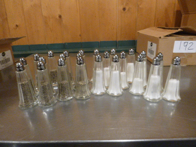 lot 193 image: 12 Sets of Salt and Pepper Shakers