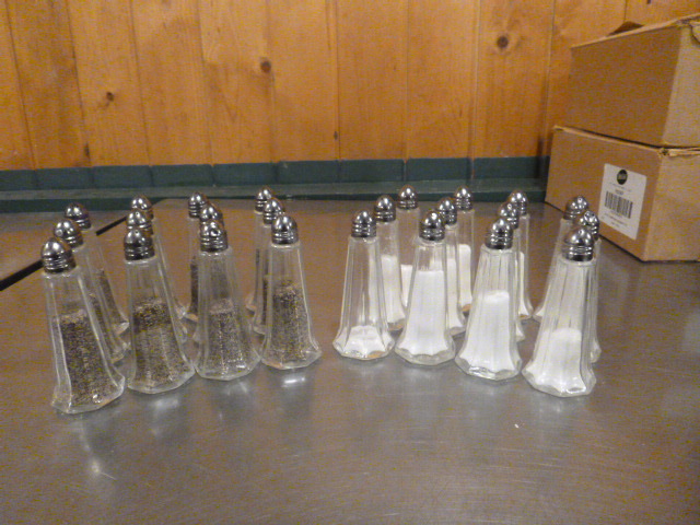 lot 194 image: 12 Sets of Salt and Pepper Shakers