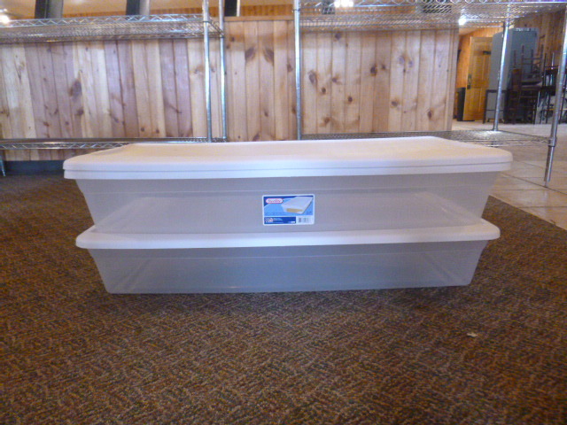 lot 218 image: 2 Sterilite Totes