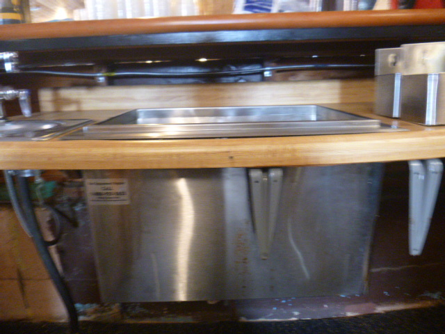 lot 229 image: Booth, Inc. Stainless Bar Ice Bin