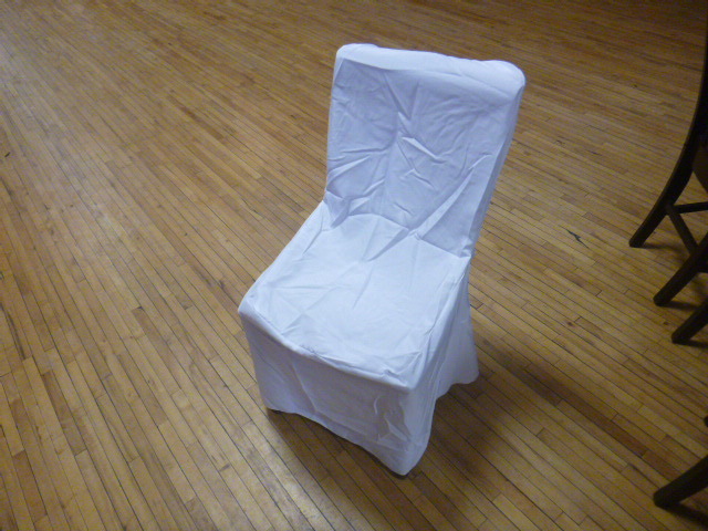 lot 234 image: 30 White Linen Chair Covers
