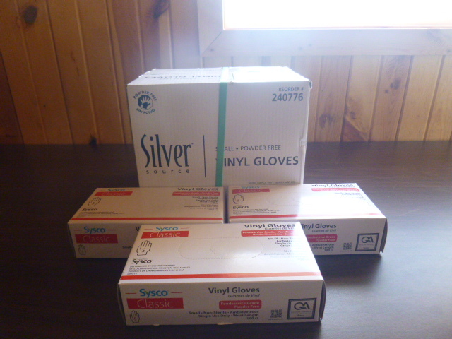 lot 246 image: 13 Boxes of Vinyl Gloves