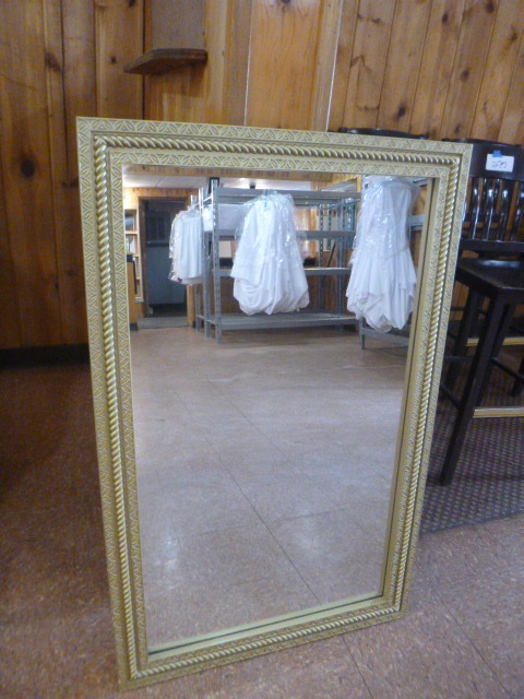 lot 289 image: Gold Framed Mirror