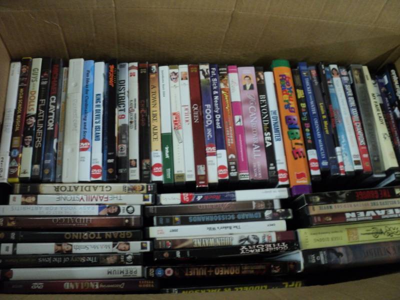 Lot of 100 DVDs...