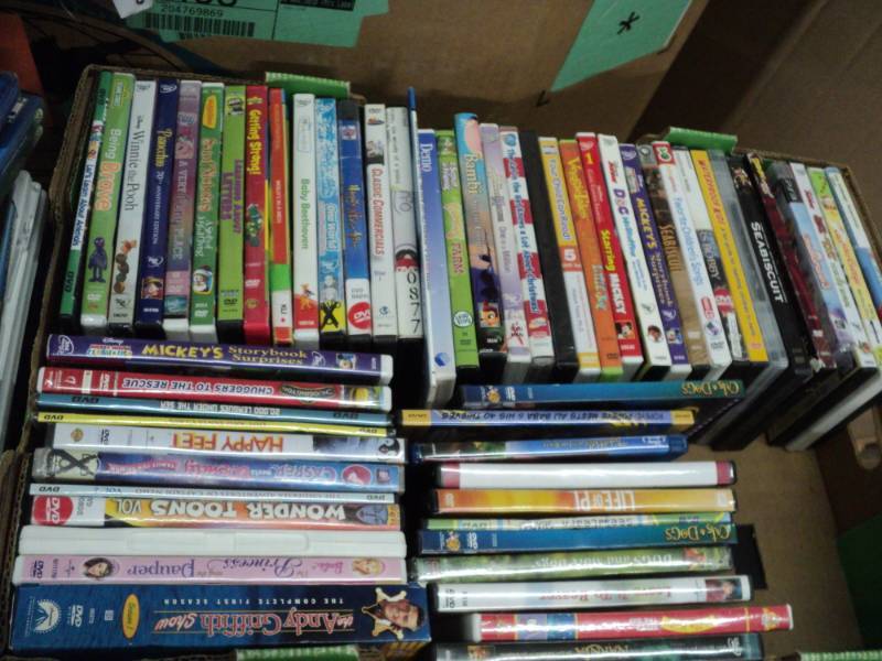 Lot of 75 PG 13 DVDs...