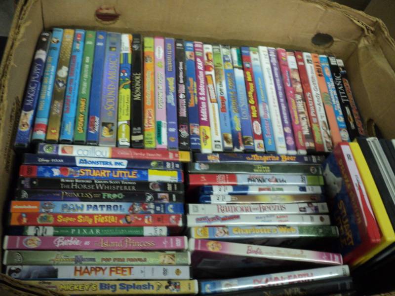 Lot of 60 DVDs PG13...