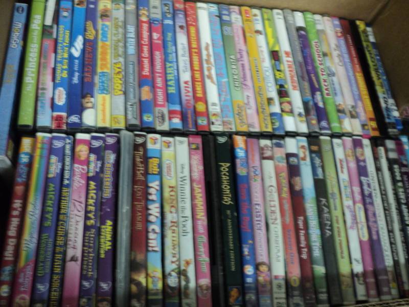 Lot of 65 PG13 DVDs...