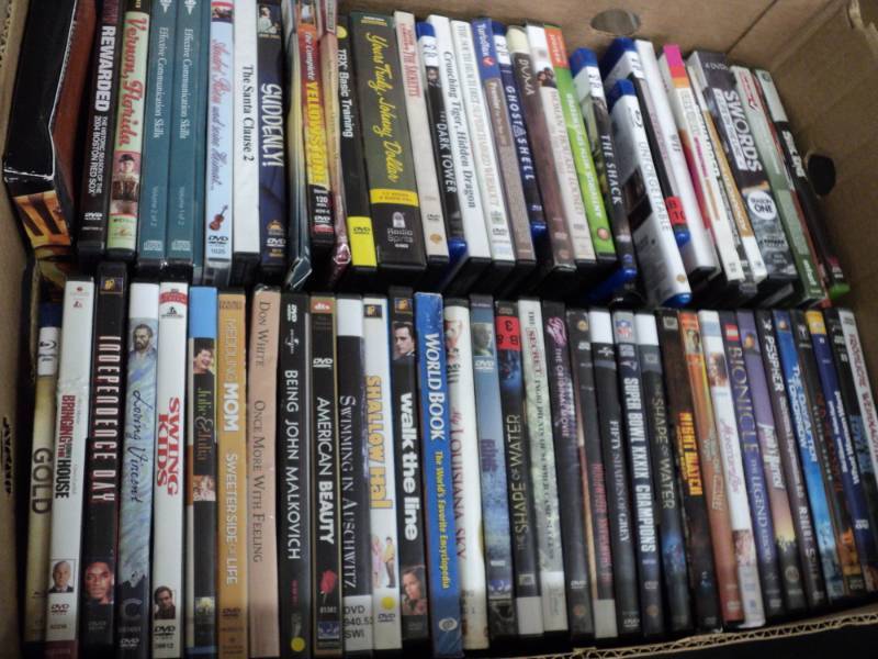 Lot of 68 DVDs...