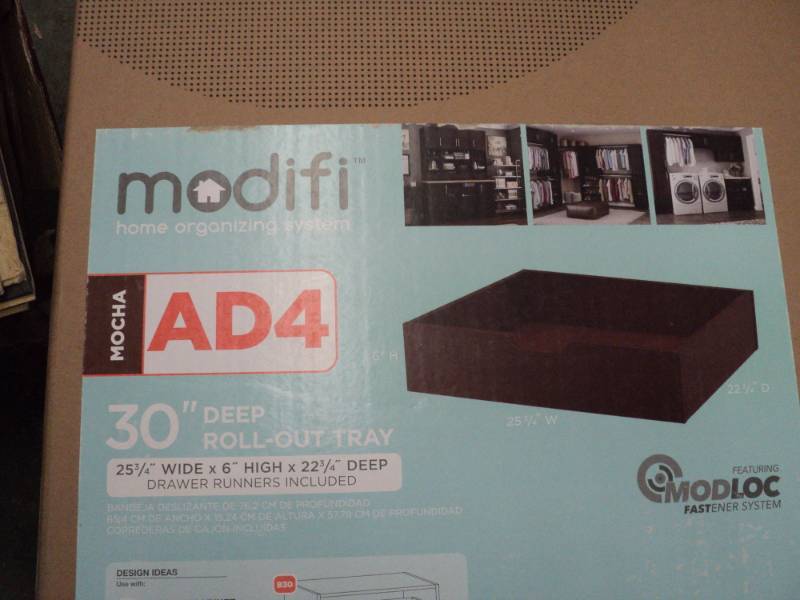 Modifi 30 Deep Mocha Roll out Tray...
