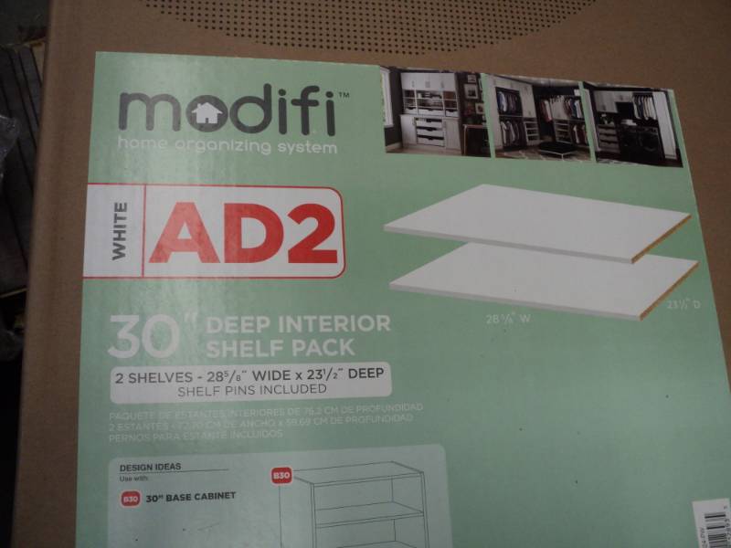 Modifi 30 White Interior Shelves s...